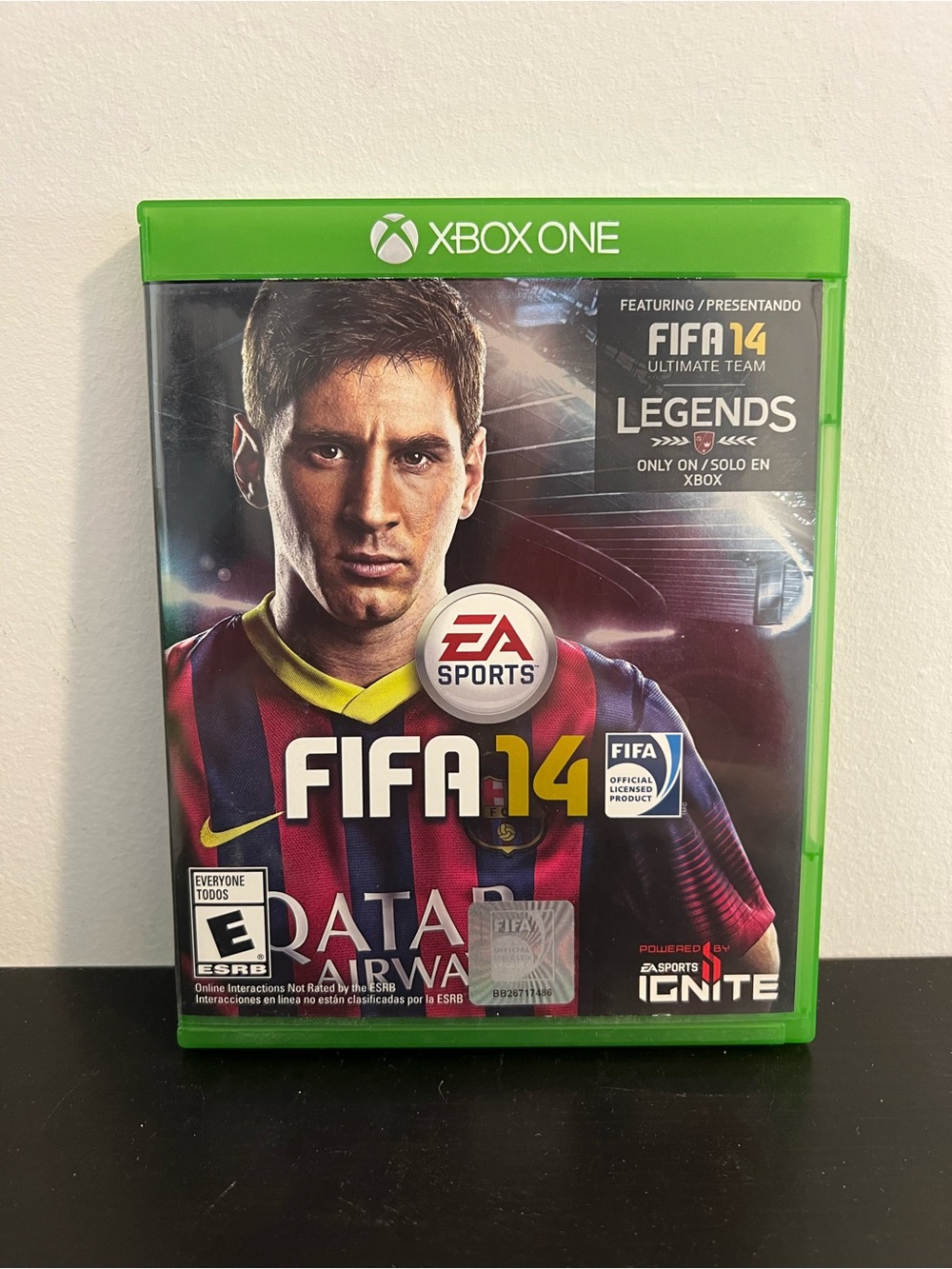 Xbox One FIFA 14 Soccer Game Complete CIB Tested Working